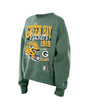 Packers 2026 New Era Women's Crewneck Pro Football Hall of Fame