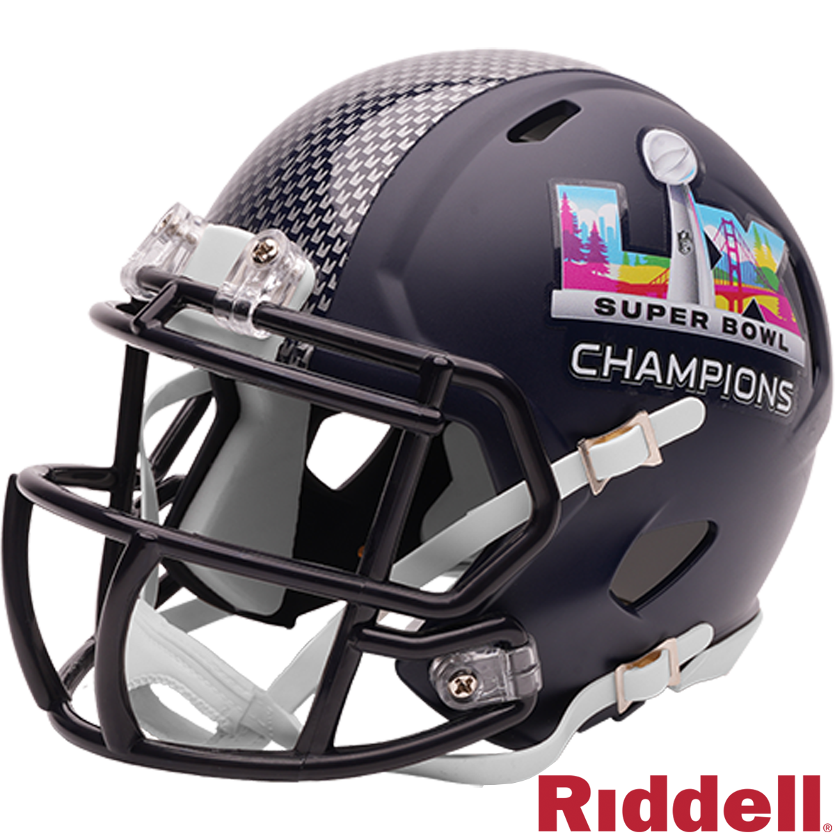 american football helmet seahawks Seahawks Super Bowl LX (60) Champs Mini Helmet