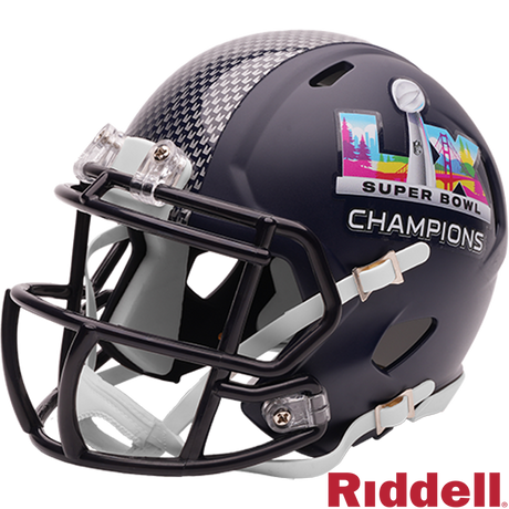Seahawks Super Bowl LX (60) Champs Mini Helmet