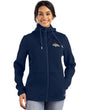 Broncos Cutter & Buck Women's Roam Eco Full Zip Hooded Jacket