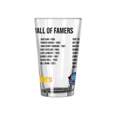 Steelers Hall of Famer Pint Glass