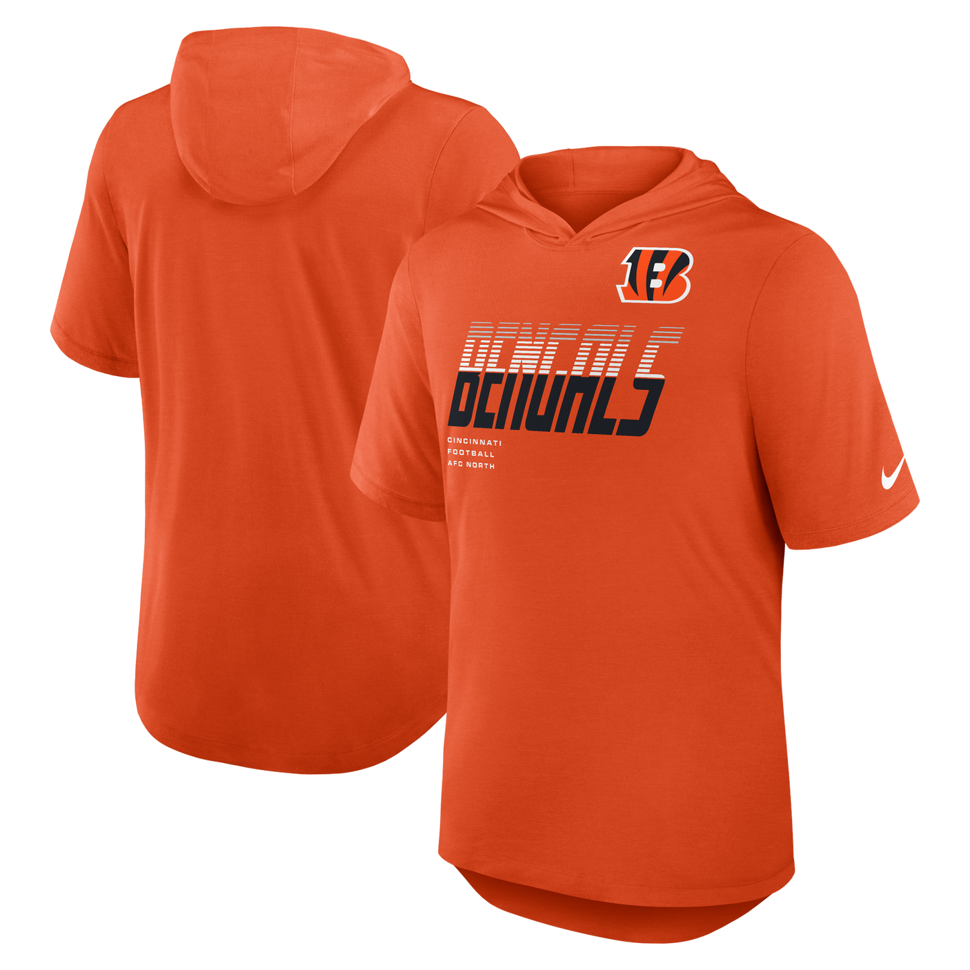 Bengals 2026 Nike Men's Short Sleeve Hoodie Top