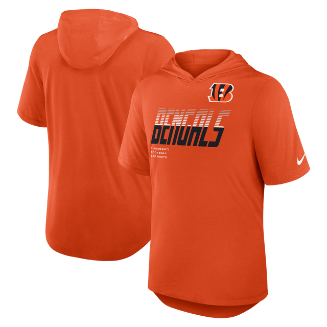 Bengals 2026 Nike Men's Short Sleeve Hoodie Top