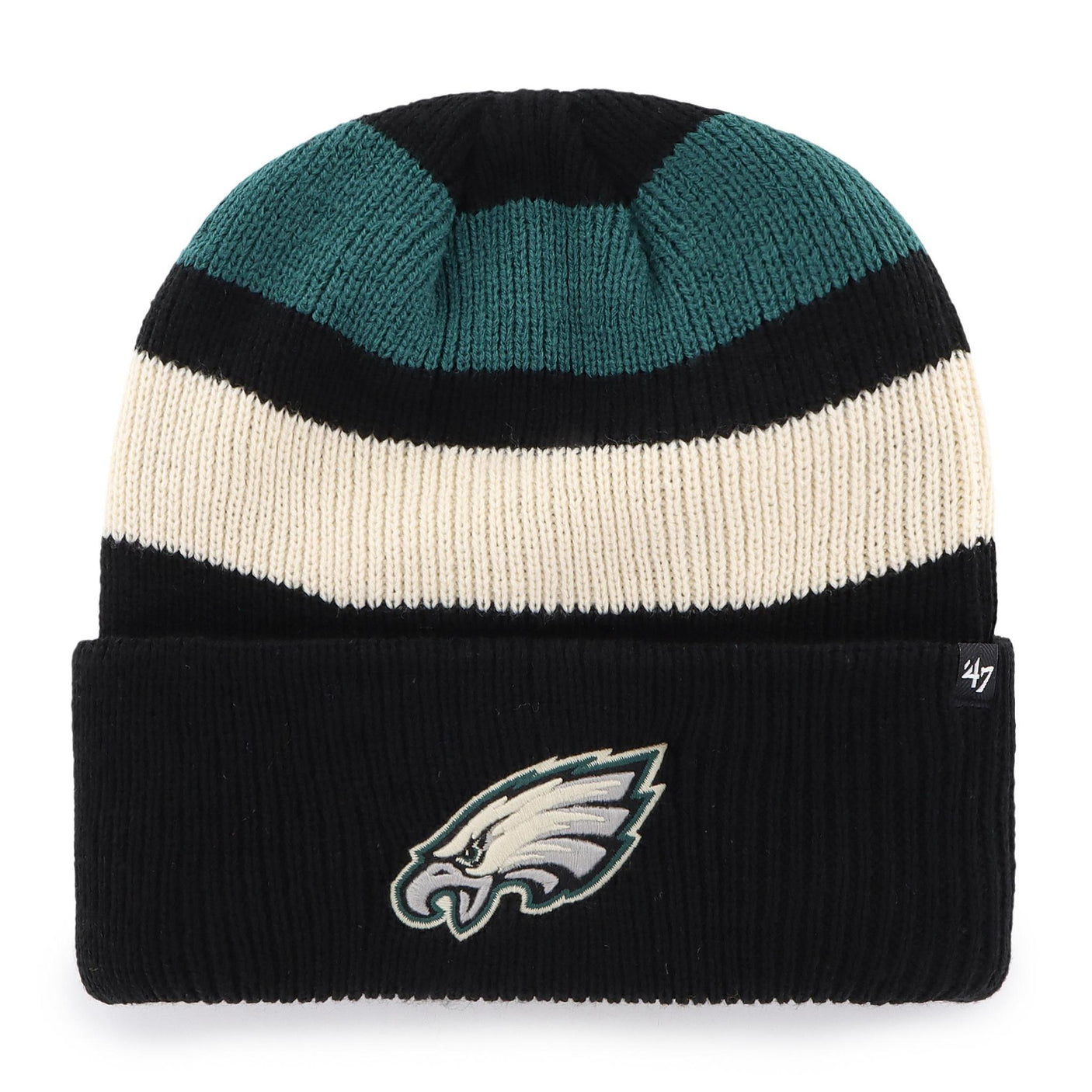 Eagles 2024 '47 Brand Clubhouse Jennings Cuffknit