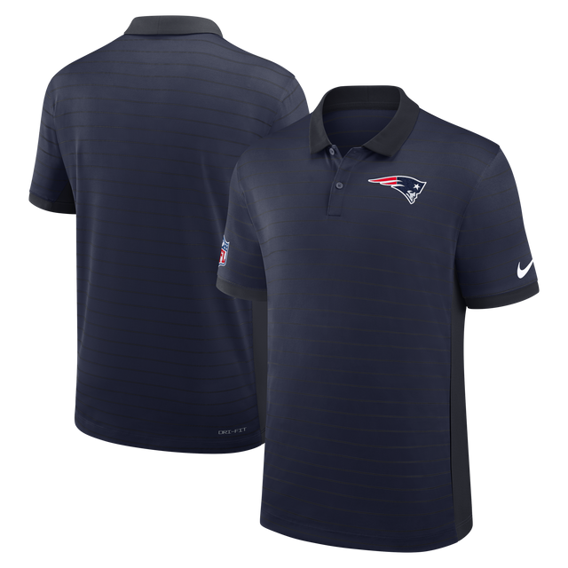 Patriots 2026 Nike Men's Dri-Fit Striped Polo