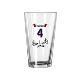 Patriots Adam Vinatieri Pint Glass