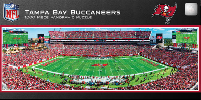 Buccaneers 1000pc Panoramic Puzzle