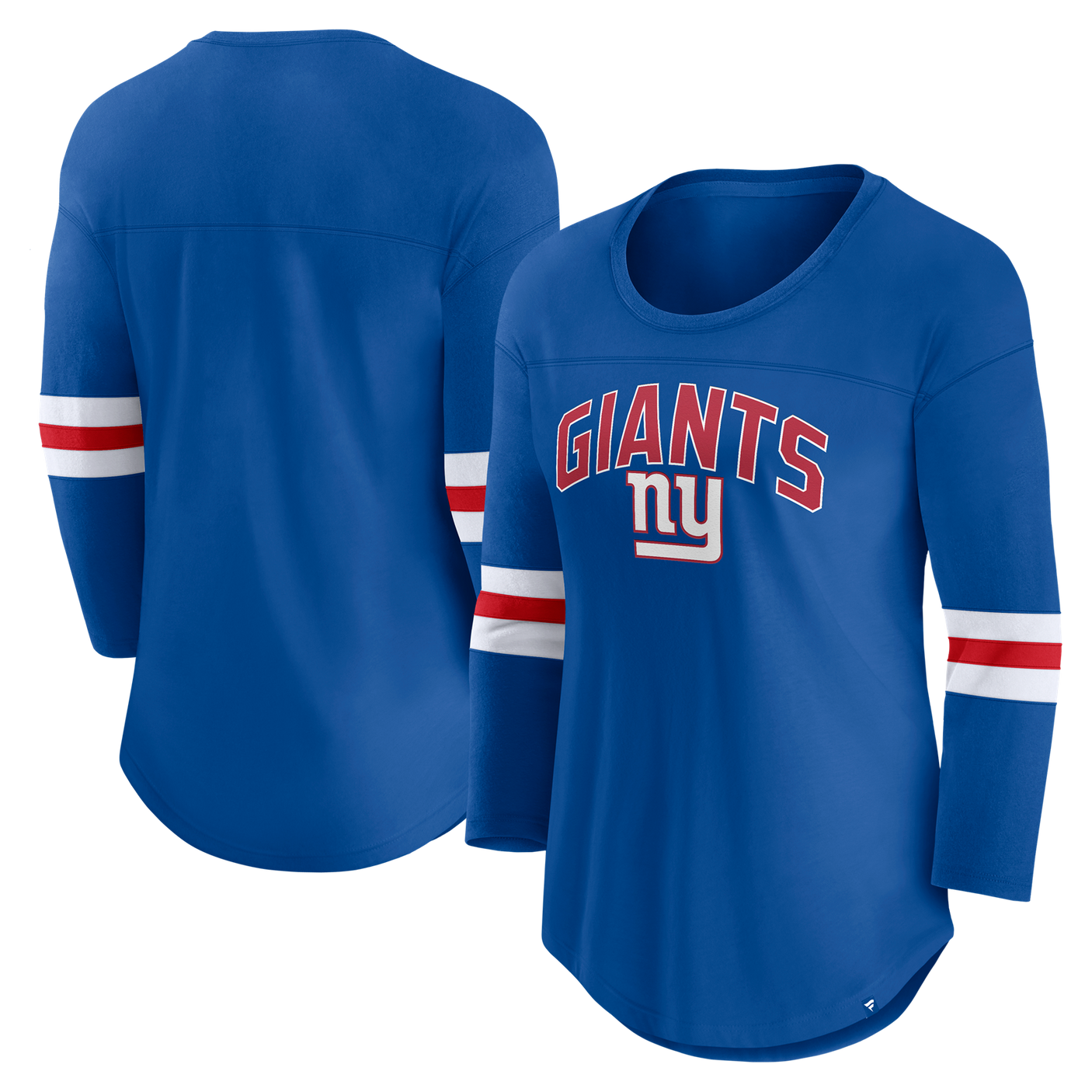 Giants Women's Fanatics First Team Arch 3/4 Sleeve T-Shirt