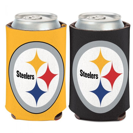 Steelers 12oz Logo Can Cooler
