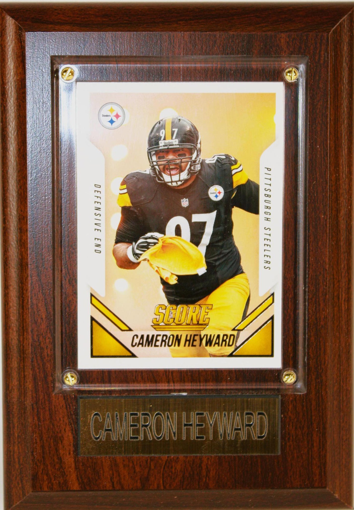 Cameron Heyward 4x6 Plaque