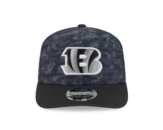 Bengals 2026 New Era Men's 9SEVENTY Salute to Service Hat Pro Football Hall of Fame