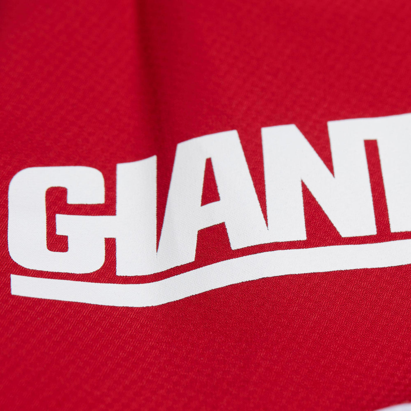Giants 2025 Mitchell & Ness Men's NFL Tie Breaker Anorak Vintage Logo Lightweight Windbreaker