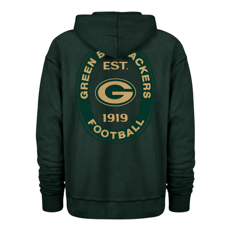 Packers 2025 '47 Brand Men's Historic Cinder Boot Path Ravine Fleece Hoodie