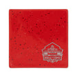 Hall of Fame 4" Red Ceramic Speckled Coaster