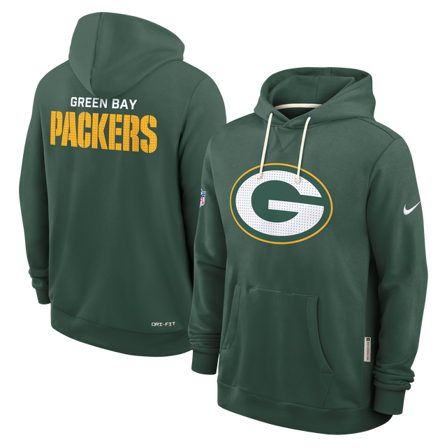 Packers 2025 Nike Men's Sideline DRI-Fit Hoodie