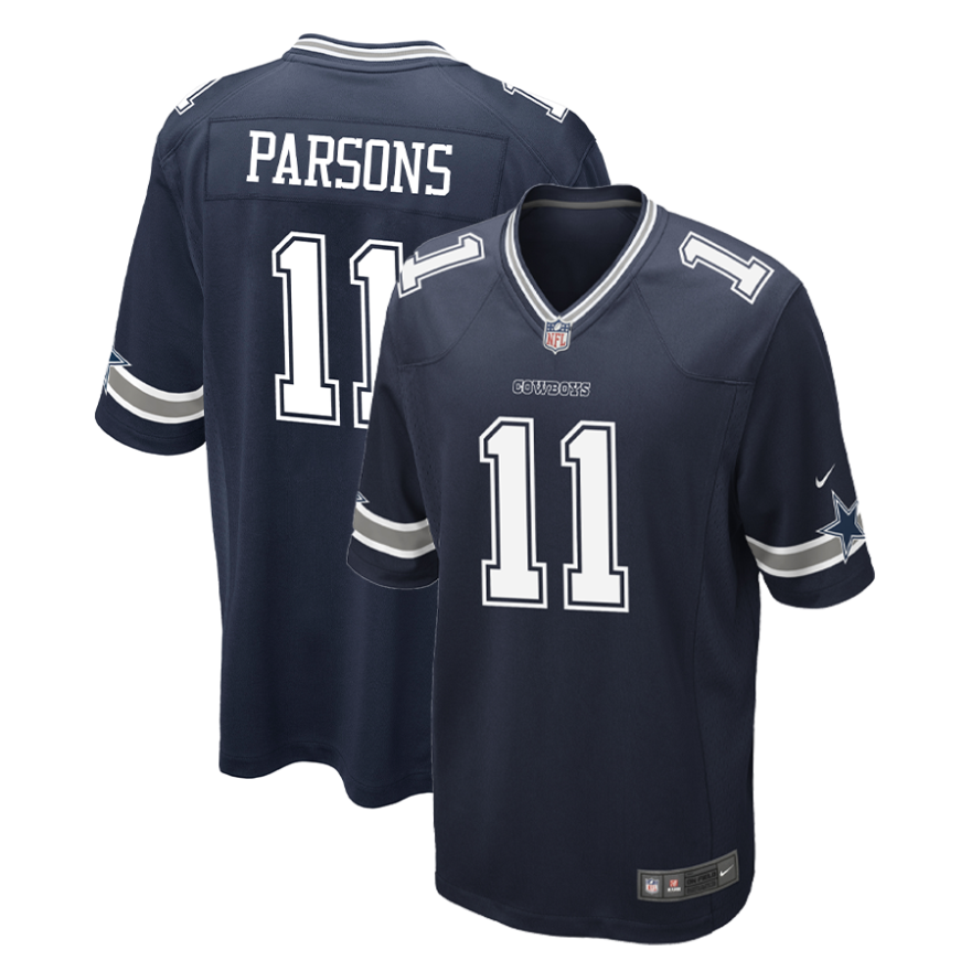 Cowboys Micah Parsons Men's Nike Game Jersey