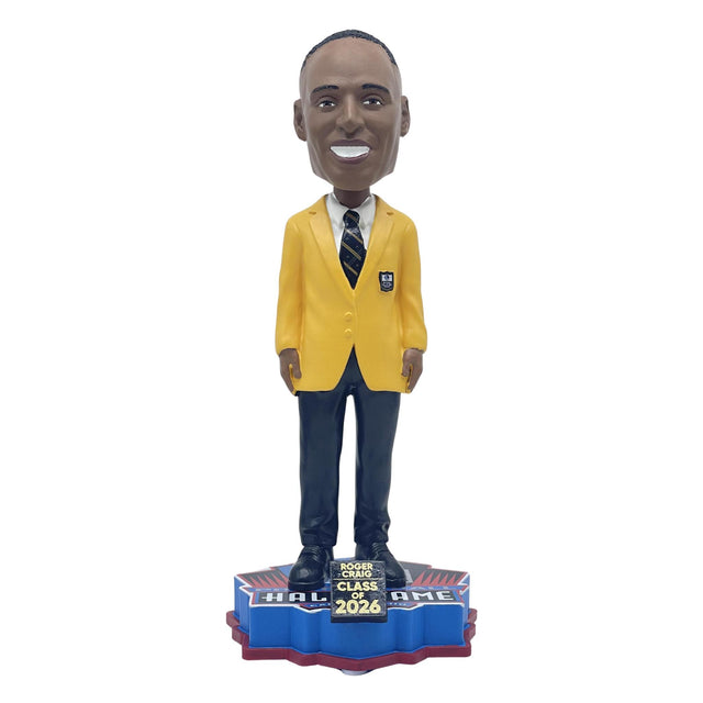 Roger Craig Limited Edition Class of 2026 Gold Jacket Bobblehead