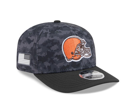 Browns 2026 New Era Men's 9SEVENTY Salute to Service Hat Pro Football Hall of Fame
