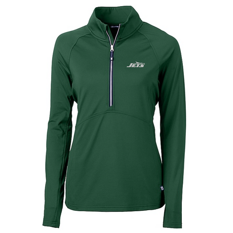 Jets Women's Adapt Eco Knit Half Zip Pullover