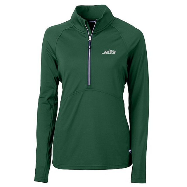 Jets Women's Adapt Eco Knit Half Zip Pullover