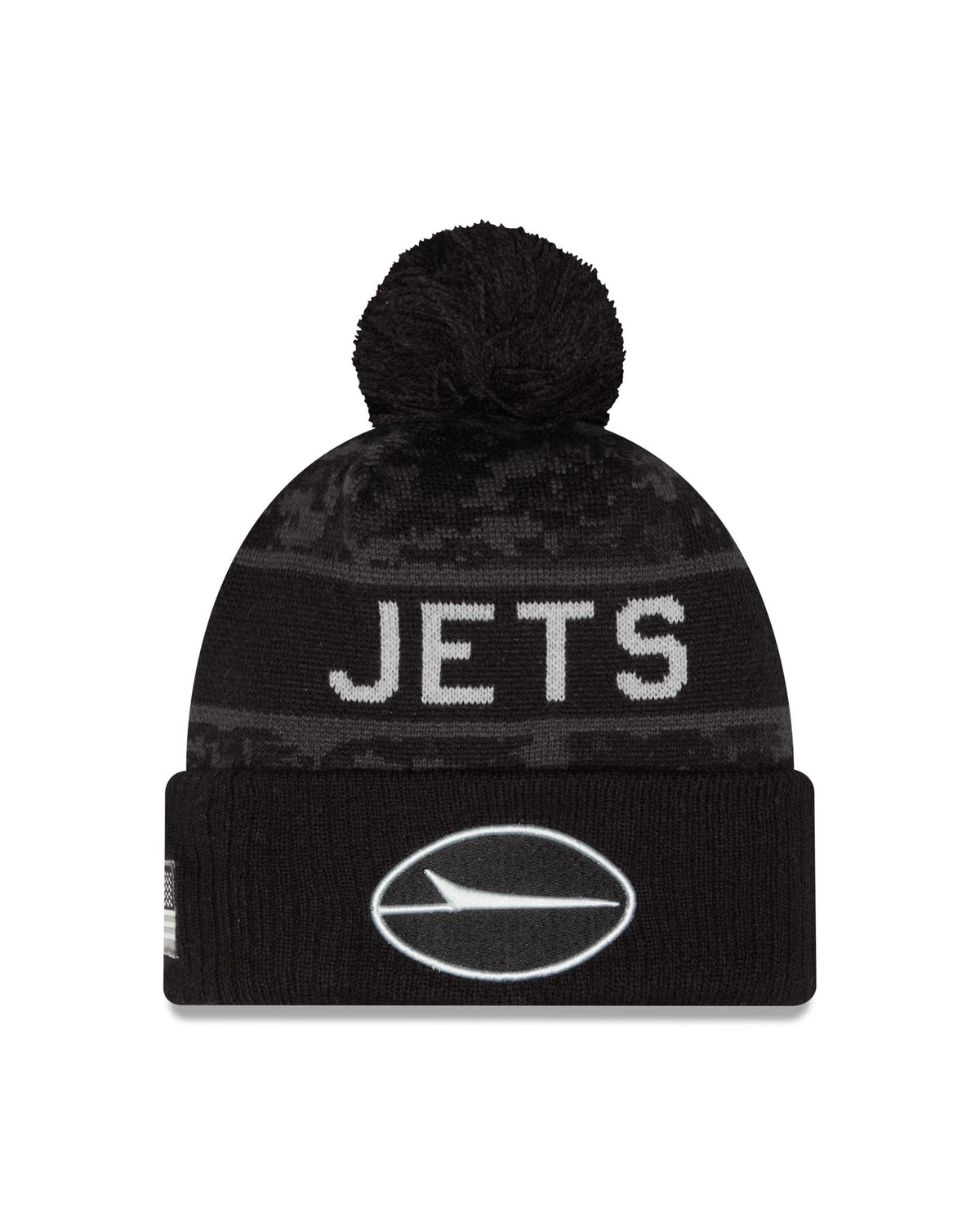 Jets 2026 New Era Men's Salute to Service Knit Pro Football Hall of Fame