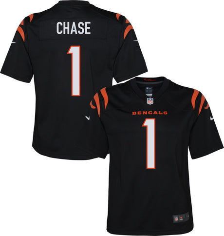 Bengals Ja'Marr Chase Youth Nike Game Jersey