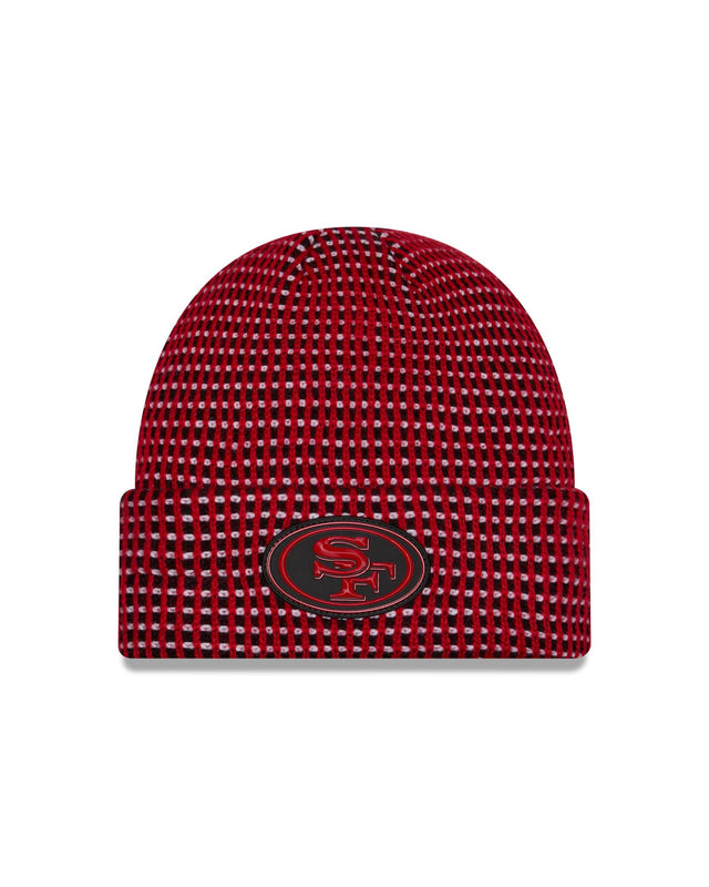 49ers 2026 New Era Men's Sideline Cold Weather Knit Pro Football Hall of Fame