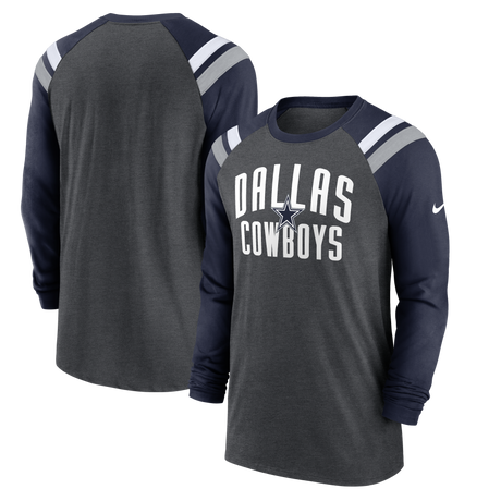 Cowboys Nike Raglan Long Sleeve T-Shirt