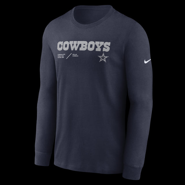 Cowboys Nike Team Issue Long Sleeve T-shirt