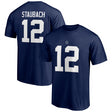 Roger Staubach Dallas Cowboys Hall of Fame Name and Number T-Shirt