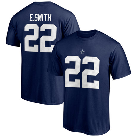Emmitt Smith Dallas Cowboys Hall of Fame Name and Number T-Shirt