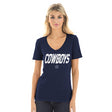 Cowboys New Era Women's 2022 NFL Draft Collection T-Shirt