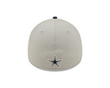 Cowboys 2022 New Era® NFL Sideline Official 39THIRTY Flex Hat - Navy and Gray