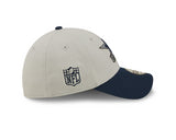 Cowboys 2022 New Era® NFL Sideline Official 39THIRTY Flex Hat - Navy and Gray