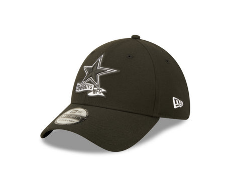 Cowboys 2022 New Era® NFL Sideline Official Black 39THIRTY Flex Hat