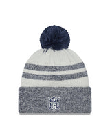 Cowboys 2022 New Era® NFL Sideline Historic Cuff Pom Knit Hat