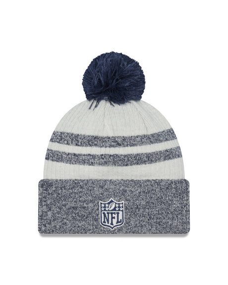 Cowboys 2022 New Era® NFL Sideline Historic Cuff Pom Knit Hat