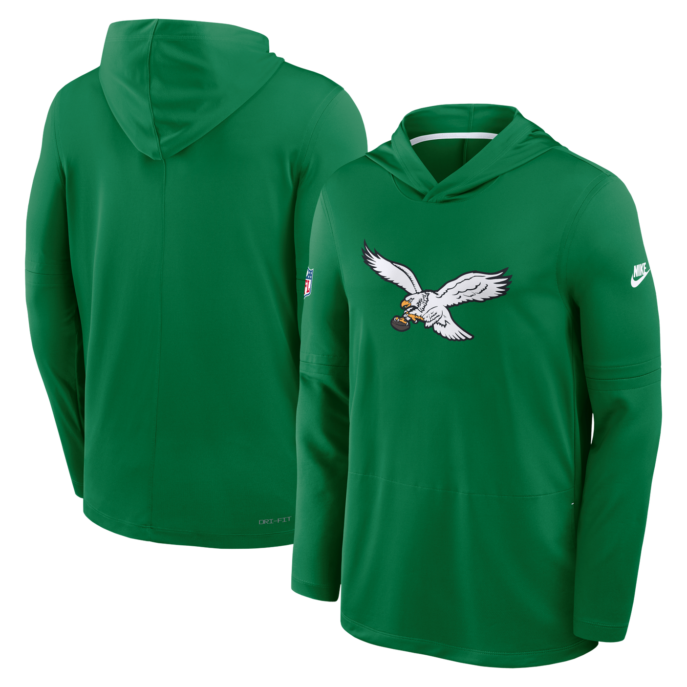 Eagles 2026 Nike Men's Alternate Dri-Fit Lightweight Long Sleeve Hoodie Top