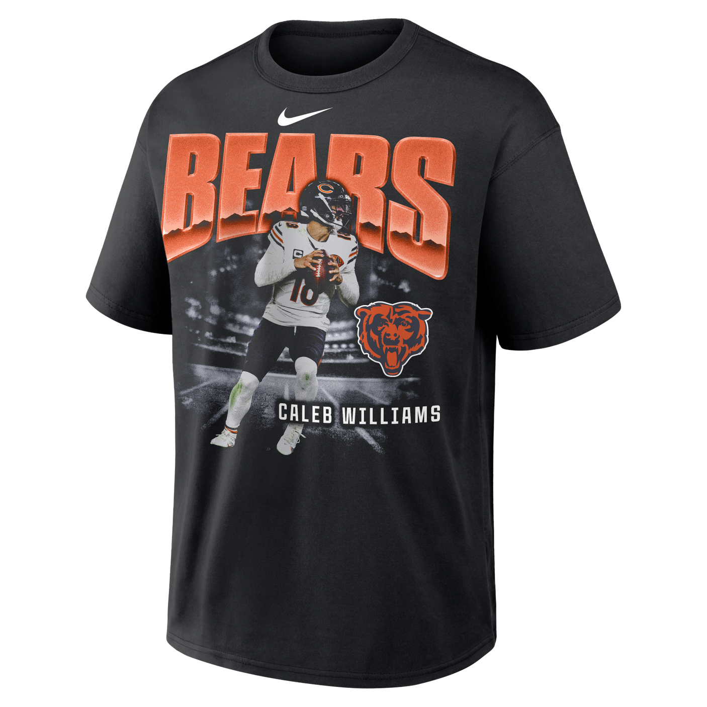 Bears Caleb Williams 2026 Nike Men's Loose Fit Heavyweight T-Shirt