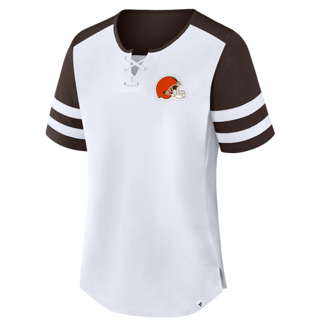 Browns 2026 Fanatics Women's Low Hip Athena T-Shirt