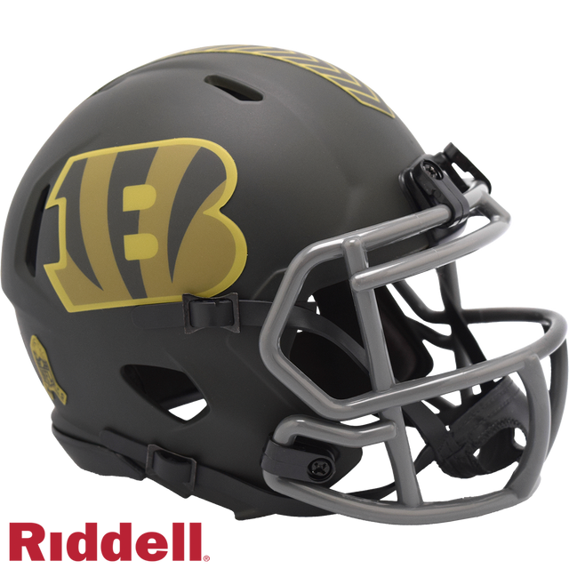 Bengals 2025 Salute to Service Mini Helmet