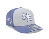 Patriots 2026 New Era Men's 9SEVENTY Stretch Snap Rivalry Hat Pro Football Hall of Fame
