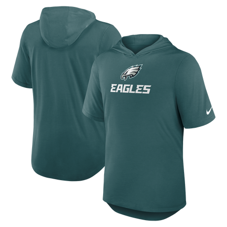 Eagles 2025 Nike Men's Short Sleeve Hoodie Top