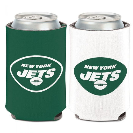 Jets 12oz Logo Can Cooler