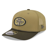 49ers 2025 New Era Men's 9SEVENTY Salute to Service Hat