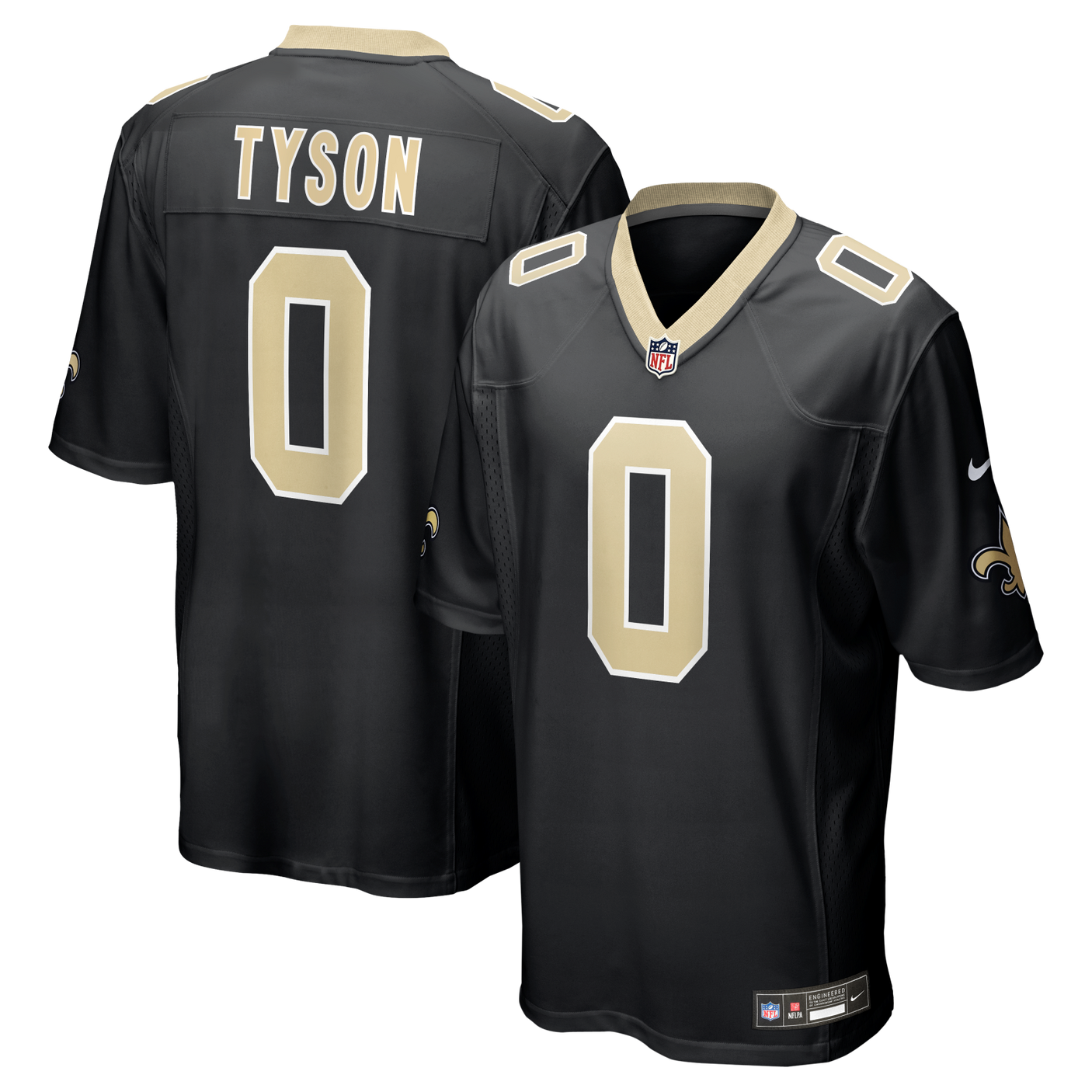 Saints Jordyn Tyson Nike Men's Game Jersey
