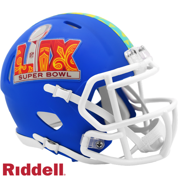 football helmet 600 Super Bowl LIX Speed Mini Helmet