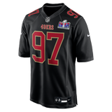 49ers Nick Bosa Super Bowl LVIII (58) Black Game Jersey