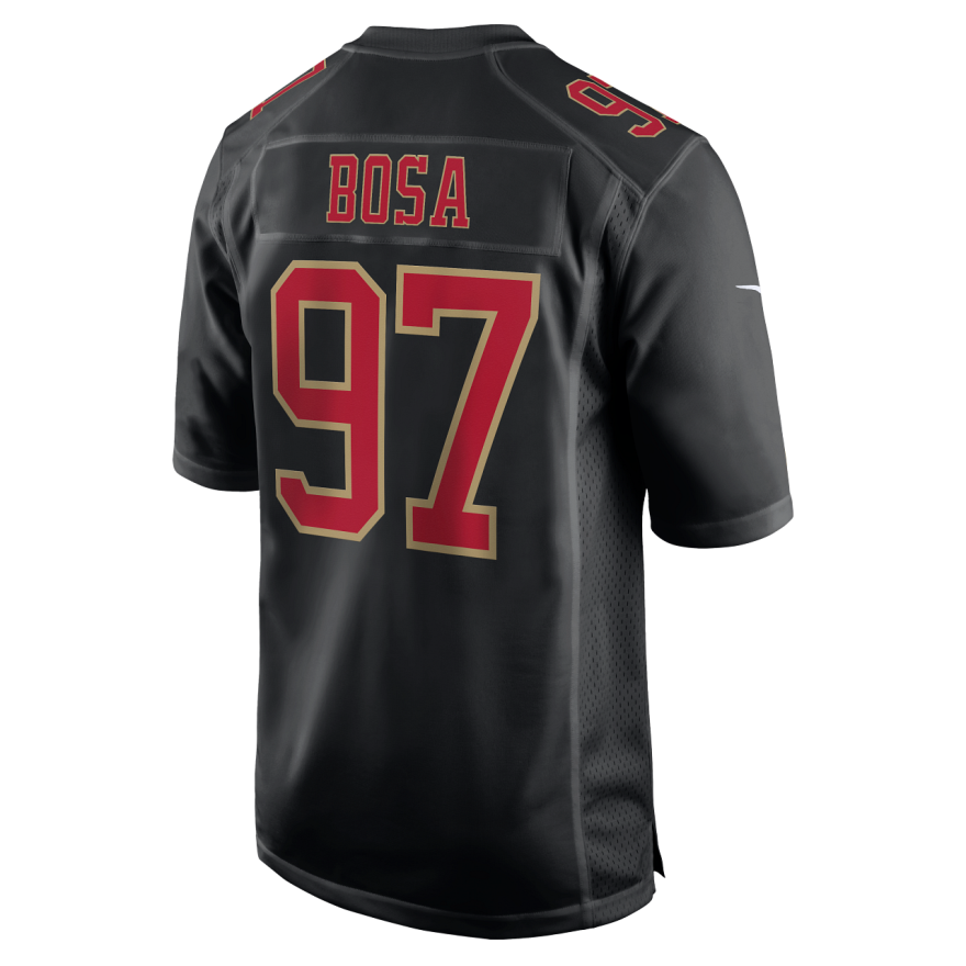 49ers Nick Bosa Super Bowl LVIII (58) Black Game Jersey