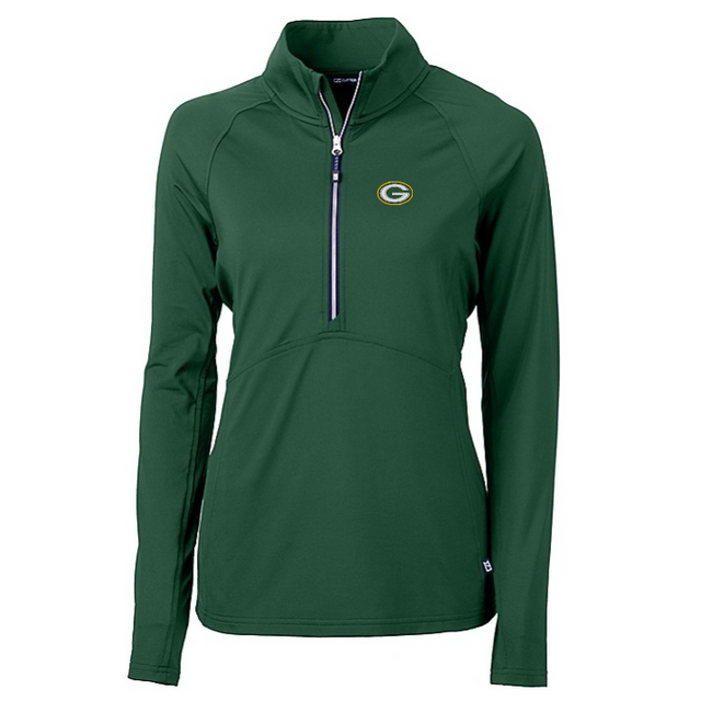 Packers Women's Adapt Eco Knit Half Zip Pullover